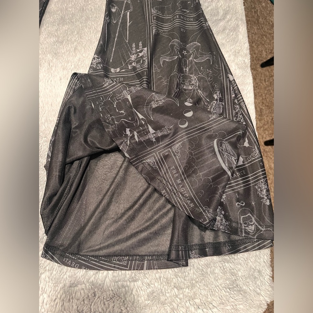 Mesh Tarot Flare Trousers - Picture 2 of 7